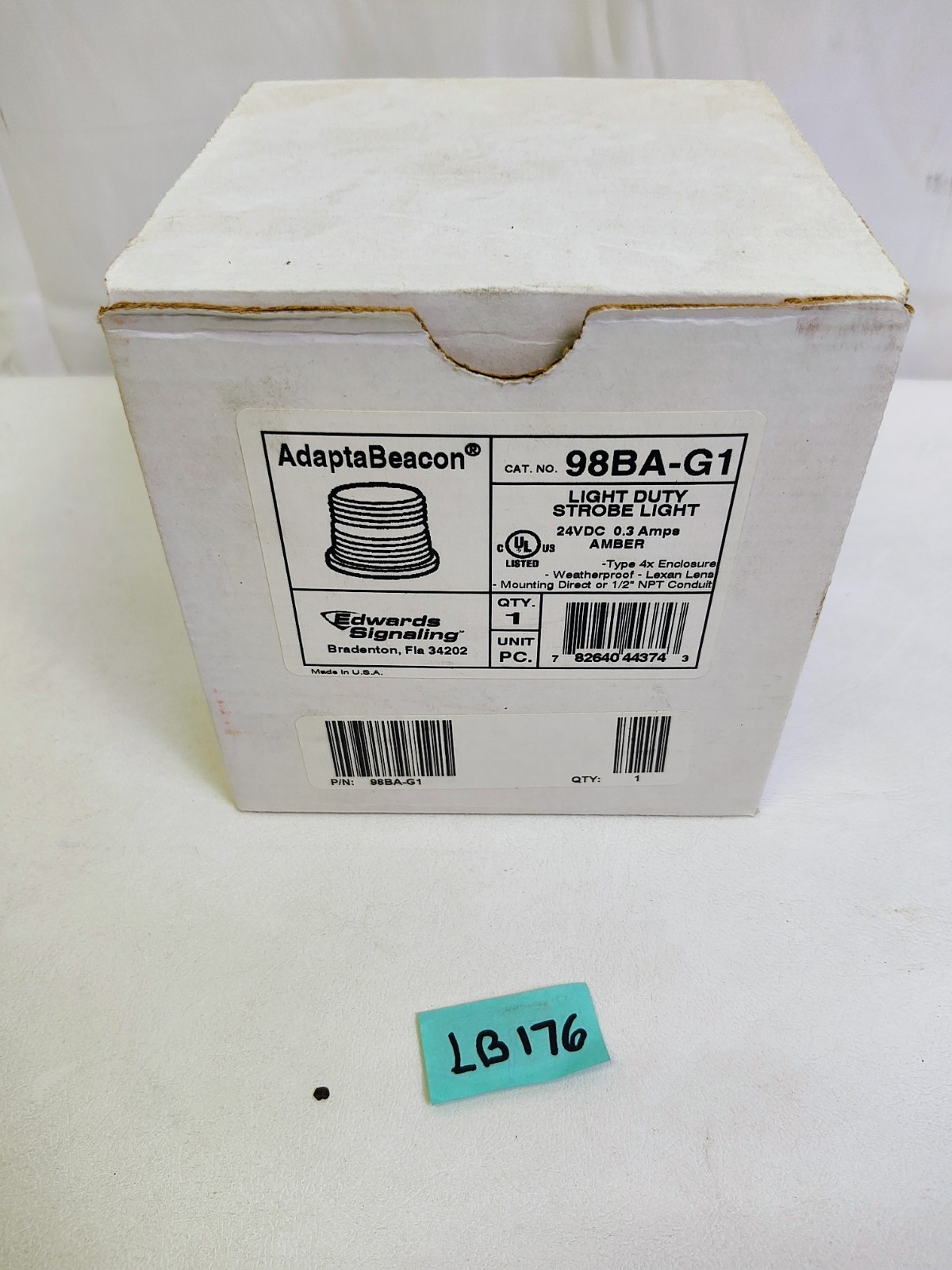 Edwards ADAPTA BEACON 98BA-G1 Light Duty Strobe