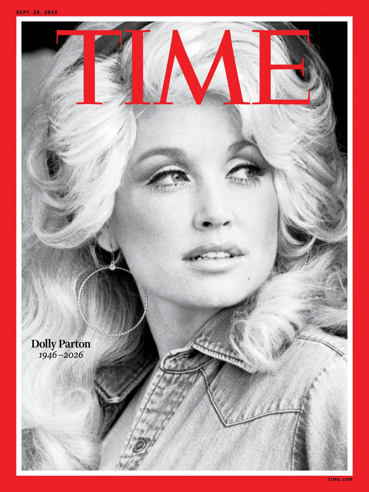 DOLLY PARTON 1946-2026 - Time Magazine - September 2026 - Pre Sale
