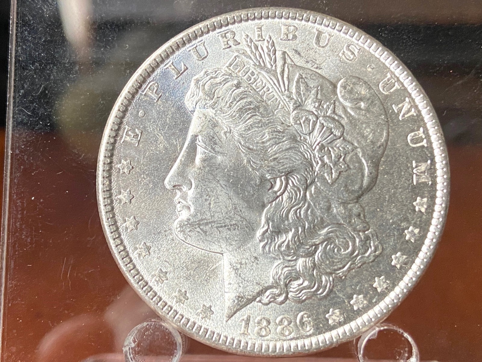 1886-P Morgan Silver Dollar - Ungraded