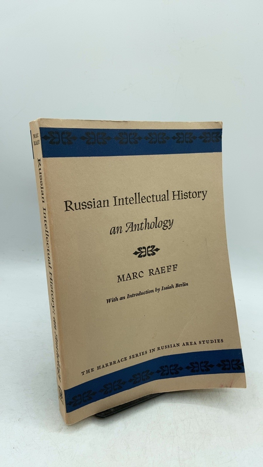 Russian Intellectual History: an Anthology Marc Raeff Paperback 1966