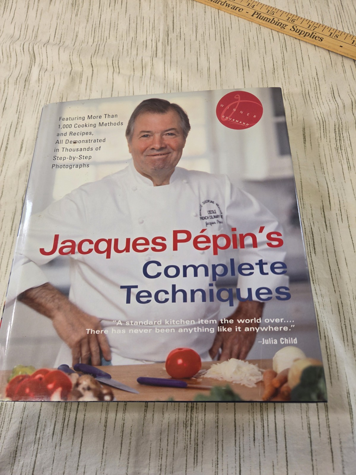 Signed Jacques Pepin\'s Complete Techniques: More Than 1000 Preparations   
