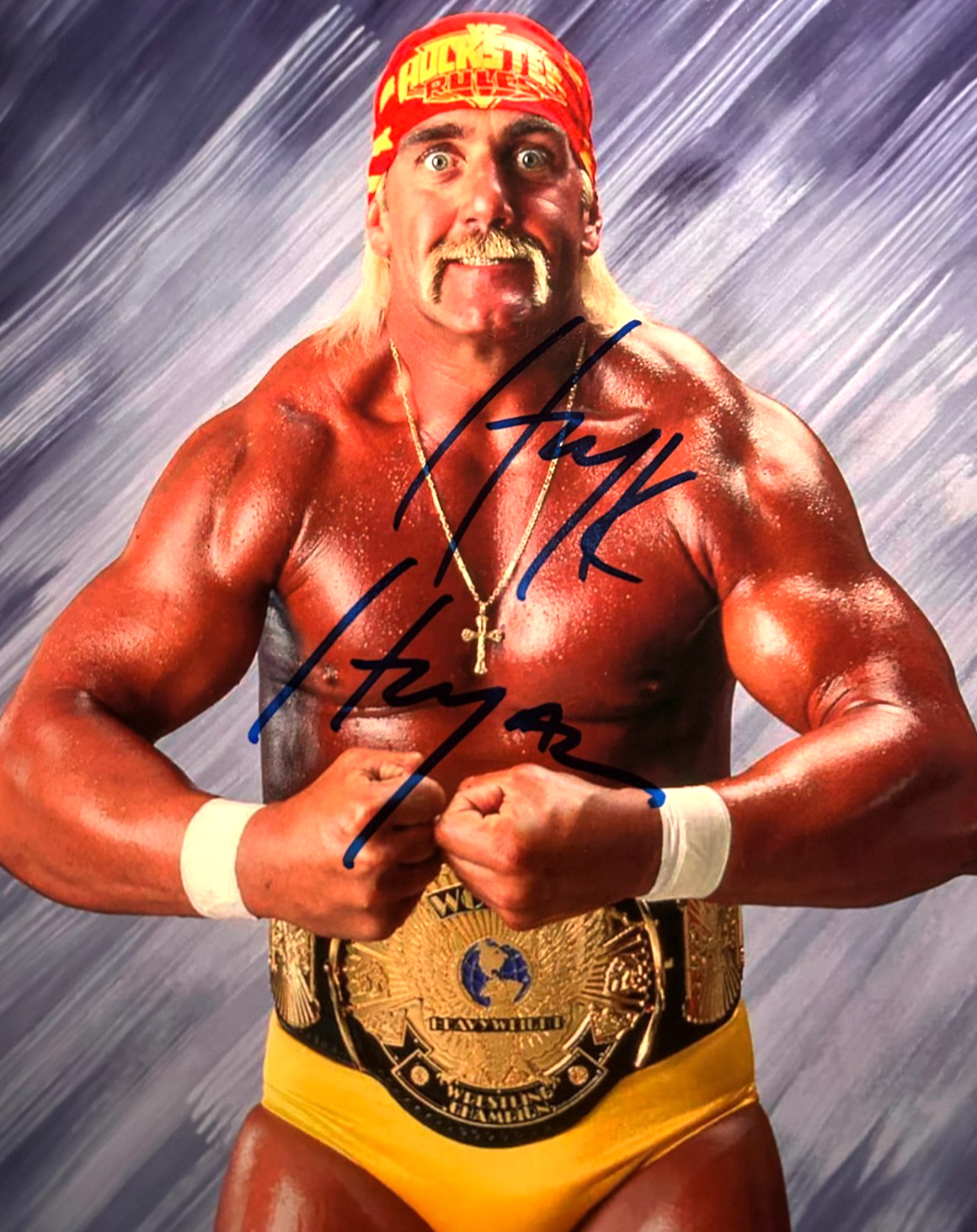 HULK HOGAN Signed Autograph 8x10\