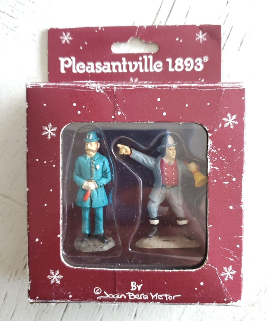 Vintage Pleasantville 1893 Village Figurines #1651 By Joan Bero Victor