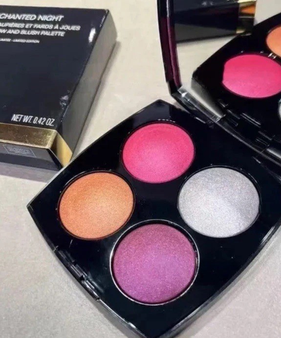 CHANEL Enchanted Night Eyeshadow & Blush Palette Collectible Limited Edition