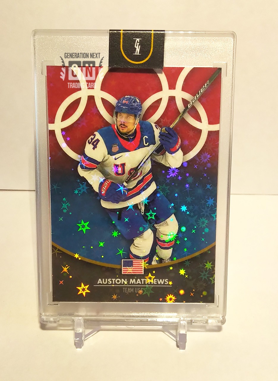 Auston Matthews / 2026 Team USA / cosmic stars / Generation Next / 16