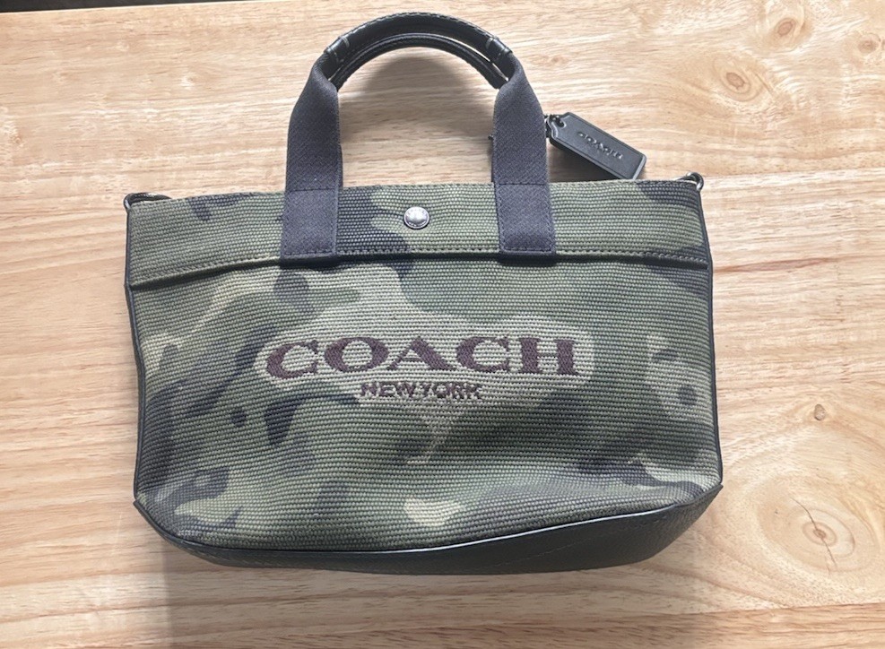 Coach Camo Mini Tote Bag