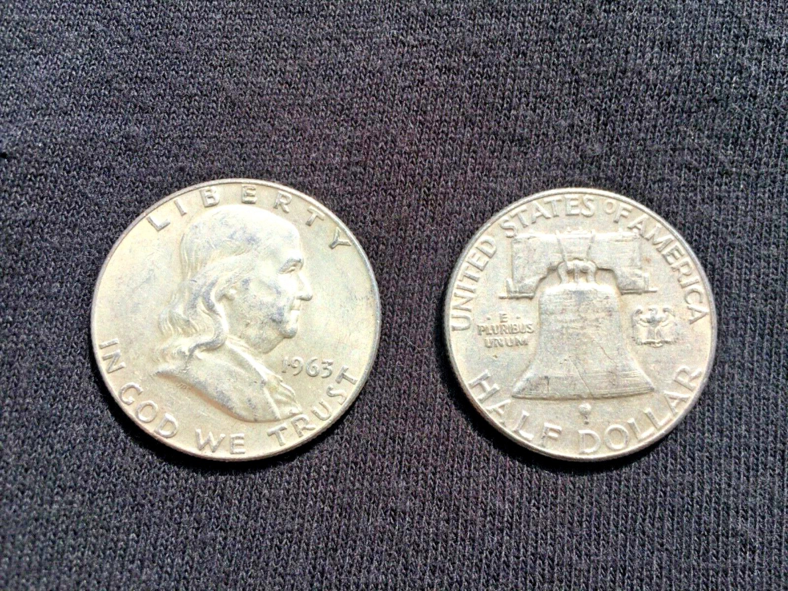 THE FRANKLIN DEAL All 90% Lot Old US  Silver  Bullion $ 4.50  4 OZ. 1964 ONE 