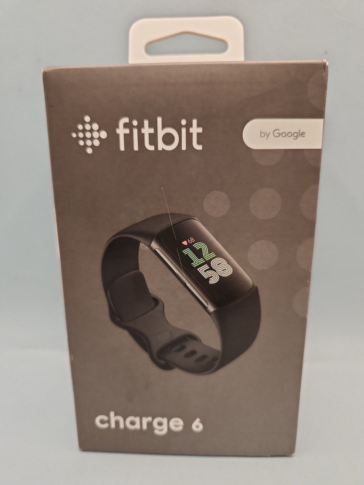NEW Fitbit Charge 6 Fitness Tracker - Black - w/Google Apps & Heart Rate Tracker