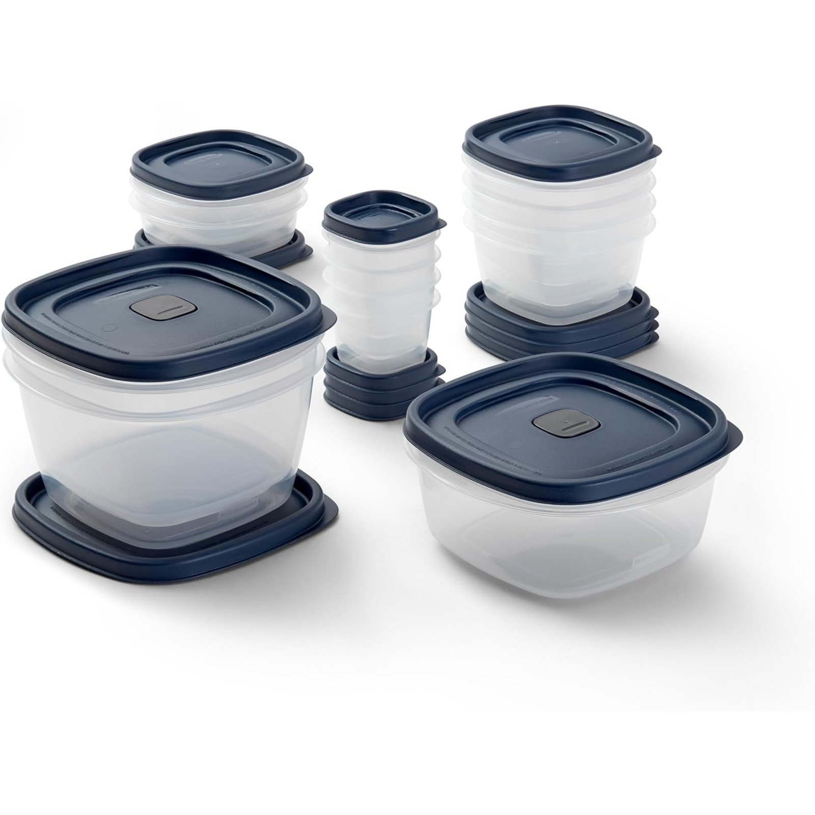 Rubbermaid 26-Piece Storage Set W/Vent Lids - 2213751 Rubbermaid 26-Piece Storage Set W/Vent Lids - 2213751