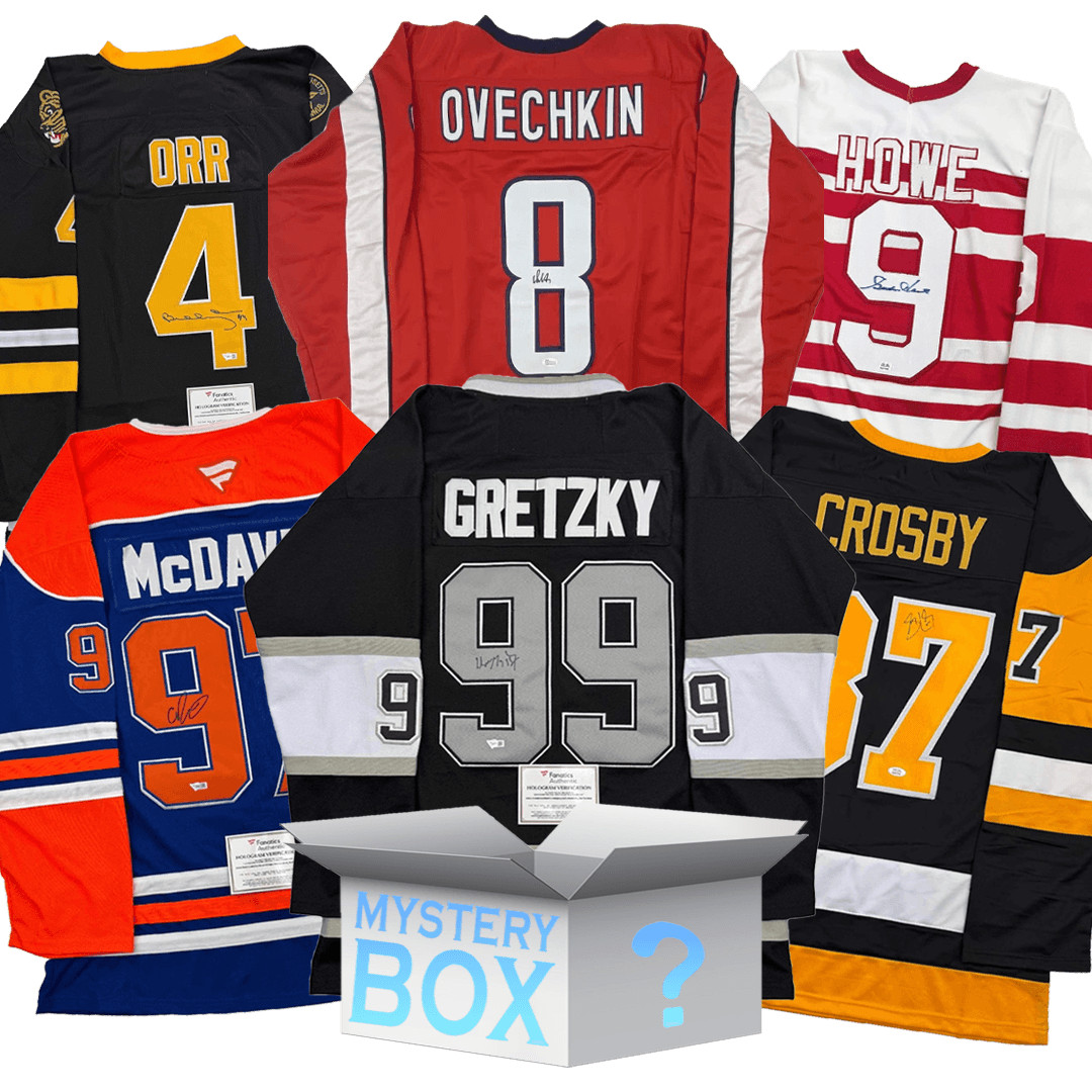 Random Autographed/Signed Jersey Mystery Box with PSA JSA or Beckett COA