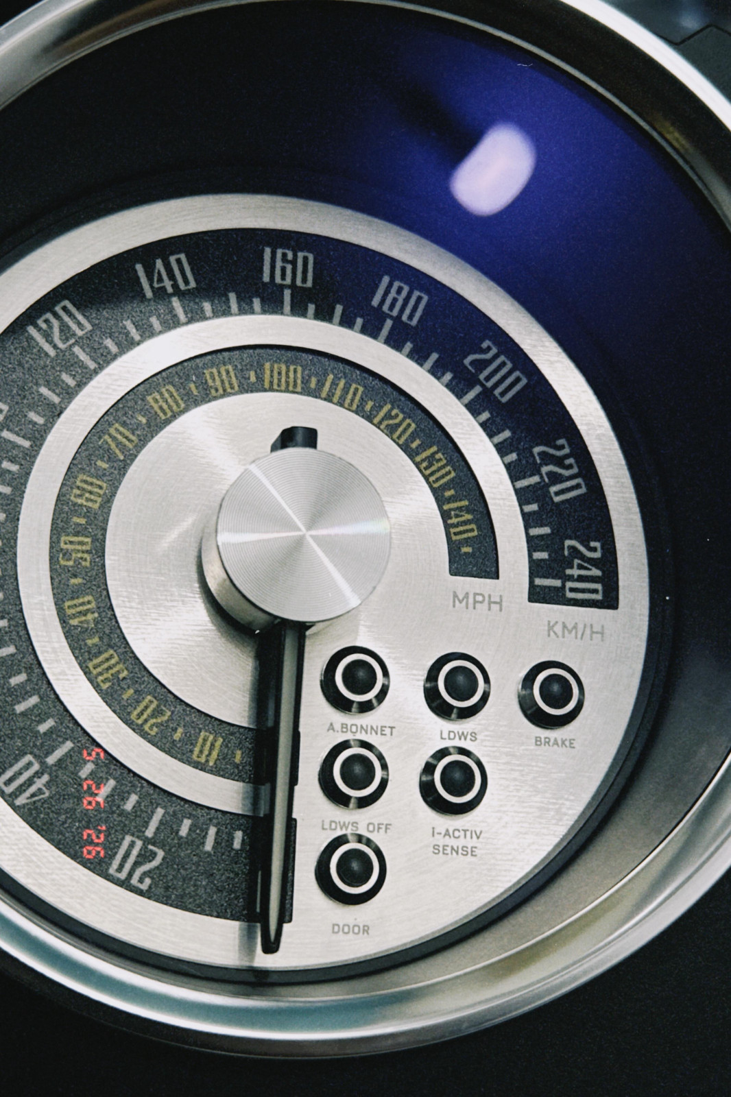 Mazda MX-5 Miata ND Retro Gauge Face Kit Metal Panel Needle Caps