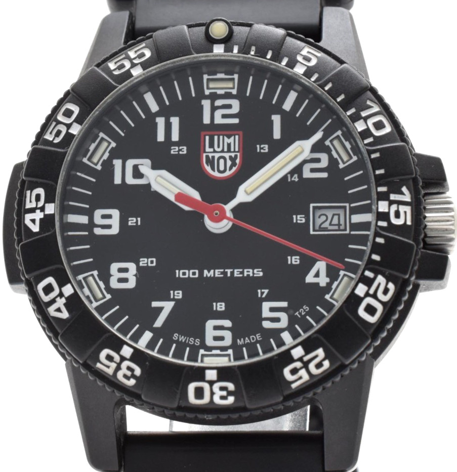 Luminox Navy SEAL 3000 Series 0300-1GBq Men\'s Quartz Watch Black Dial Swiss Made