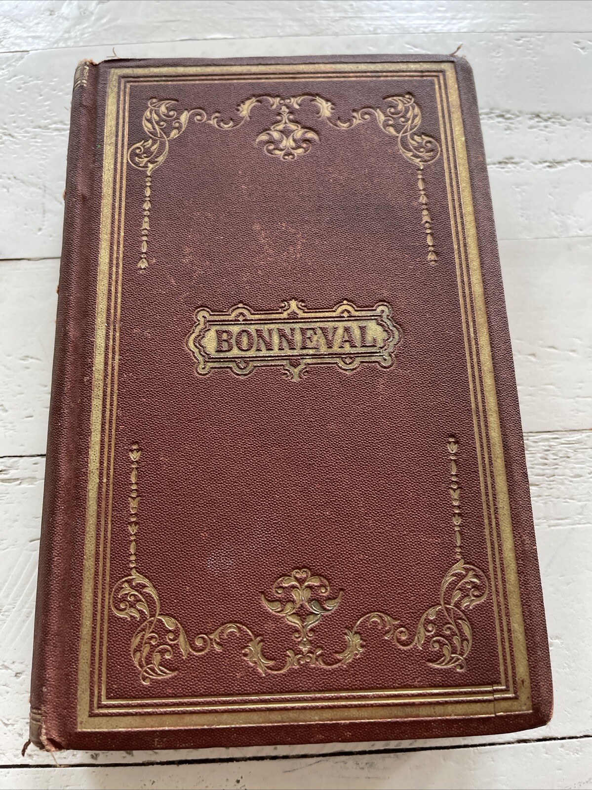 Bonneval 1867 HC W.H. Anderdon Antique Gilt Decorative Binding Catholic
