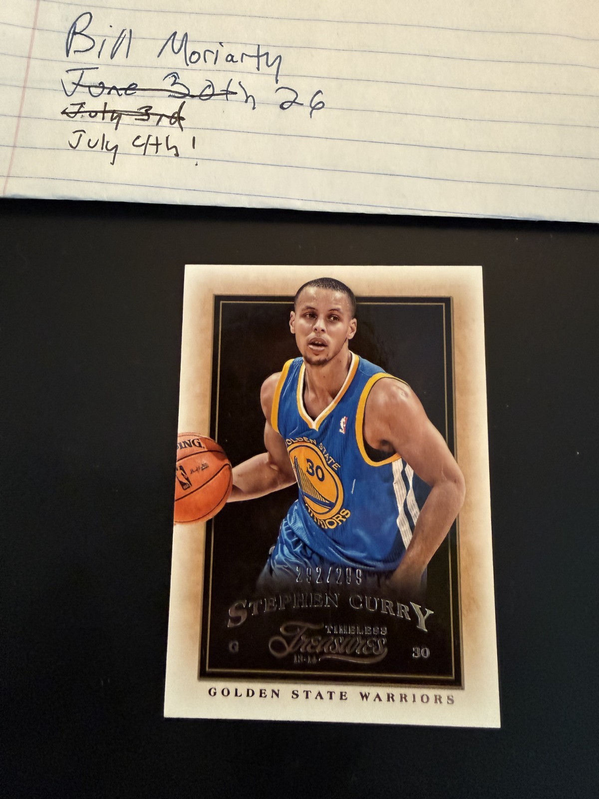 2013-14 Panini Timeless Treasures - Stephen Curry #68 /299