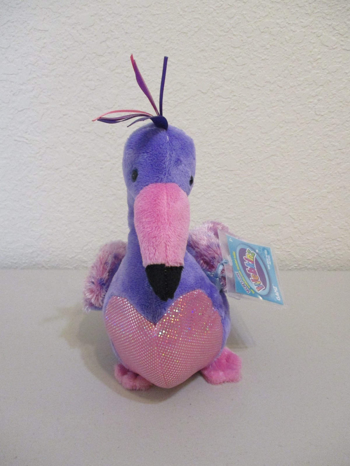 Webkinz Plumfadoodle -HM662 New. Sealed, unused code. Adorable