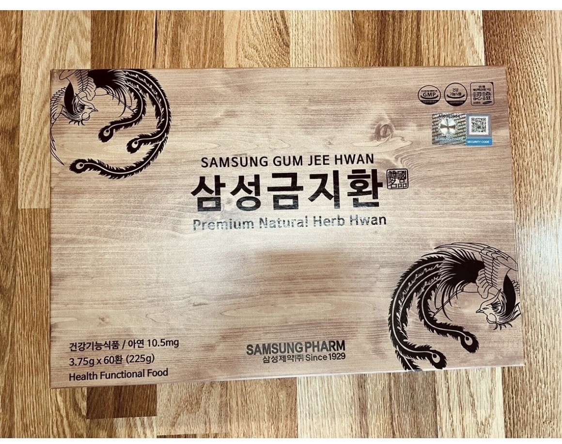 Mixed Premium Natural Herb Hwan 3.75g x 60 Pills By Samsung Gum Jee Hwan