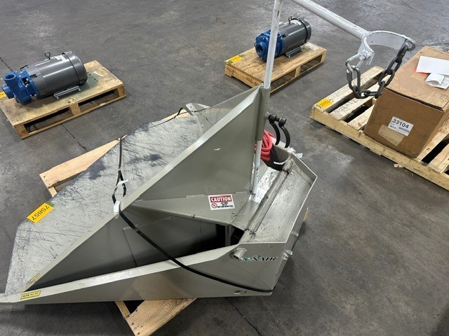 Used Conair Model 29927602 Pneumatic Pallet Tipper