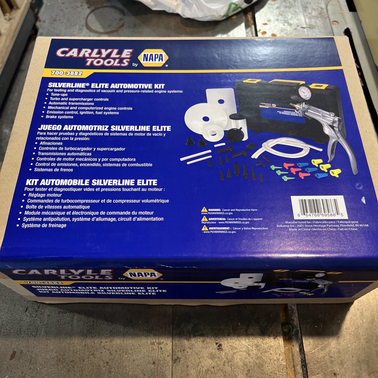 Napa Automotive Silver line Elite Brake Bleeding Kit 700-3872 Mityvac NV8500 Napa Automotive Silver line Elite Brake Bleeding Kit 700-3872 Mityvac NV8500