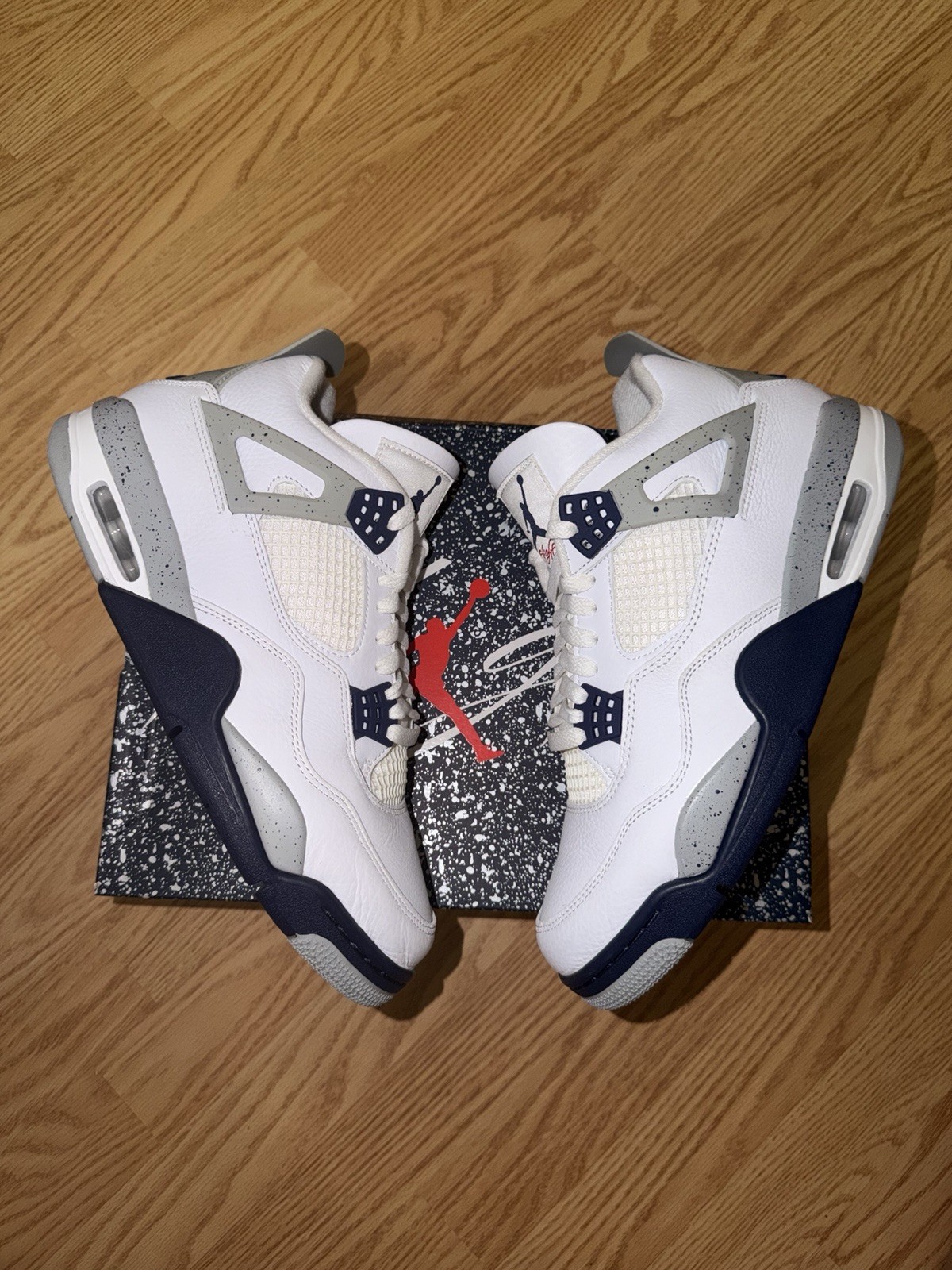 Nike Air Jordan 4 Retro Midnight Navy DH6927-140‼️SHIP FAST‼️USED SZ 11M CLEAN🧼 Nike Air Jordan 4 Retro Midnight Navy DH6927-140‼️SHIP FAST‼️USED SZ 11M CLEAN🧼