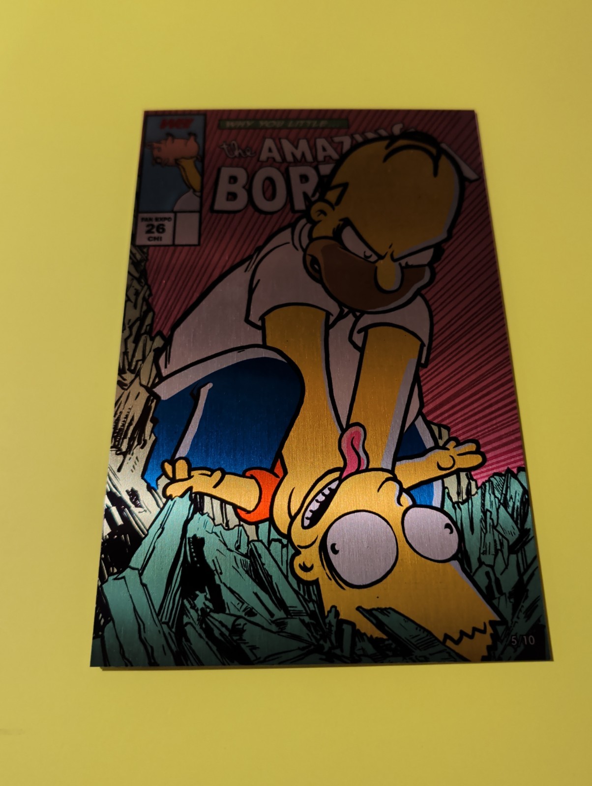 THE AMAZING BORTMAN METAL ART BOOK BY MATTHEW WAITE LTD 10 NM THE AMAZING BORTMAN METAL ART BOOK BY MATTHEW WAITE LTD 10 NM