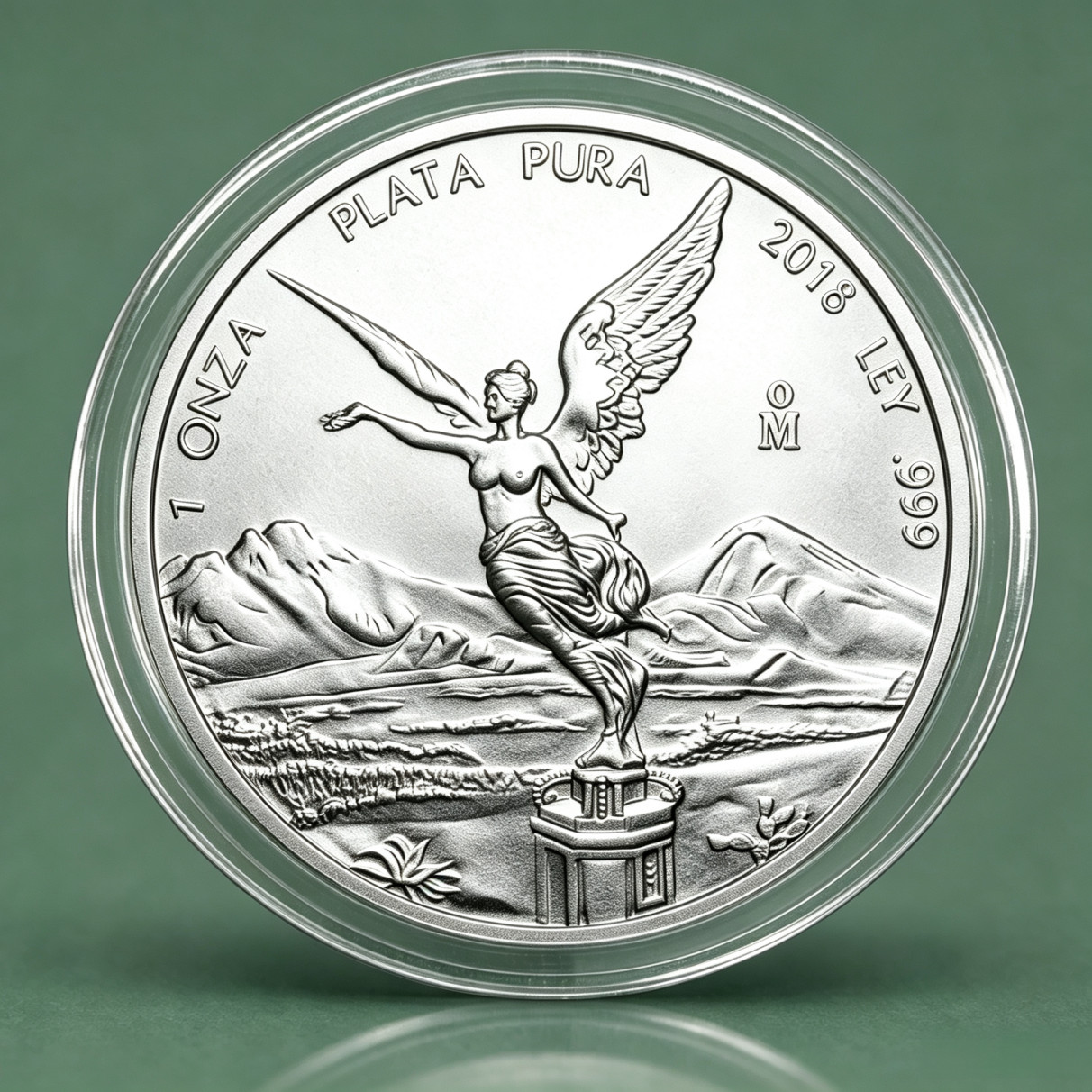 2018 Mexico 1 oz Silver Libertad AU Coin