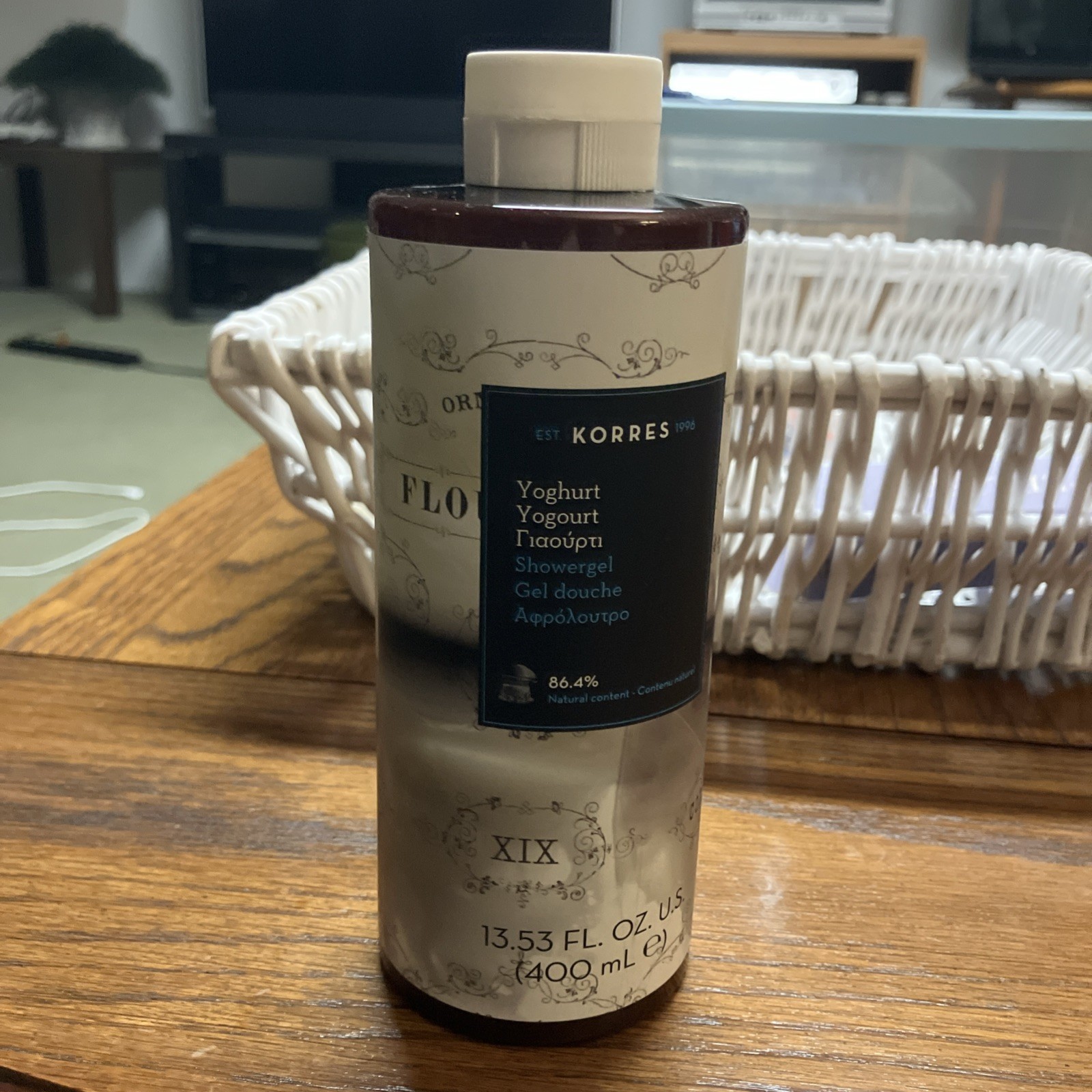 Korres Yoghurt Shower Gel 13.53 Fl Oz
