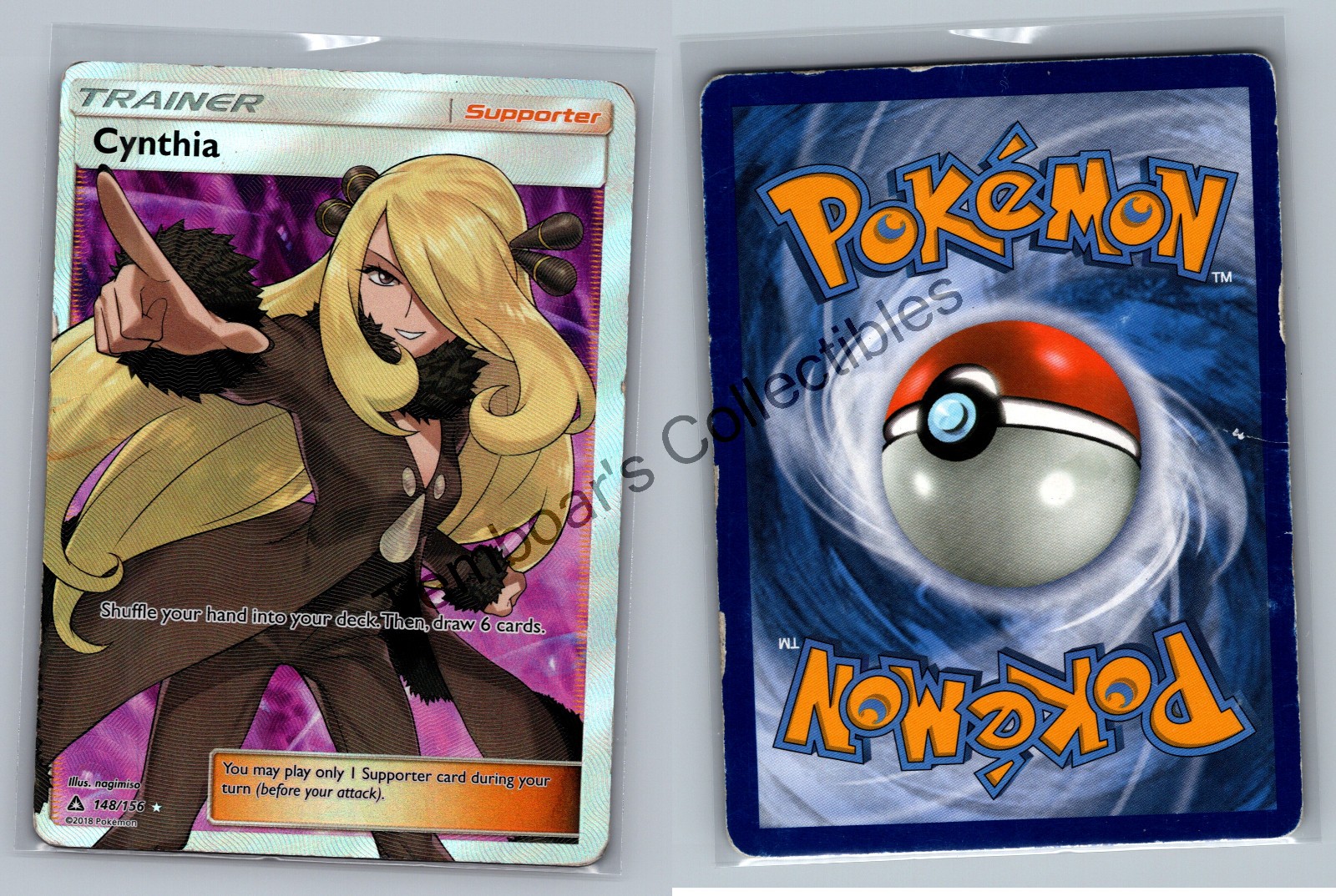 Cynthia #148/156 💥 2018 SM Ultra Prism 💥 Full Art 💥 Ultra Rare Holo 💥 MP Cynthia #148/156 💥 2018 SM Ultra Prism 💥 Full Art 💥 Ultra Rare Holo 💥 MP