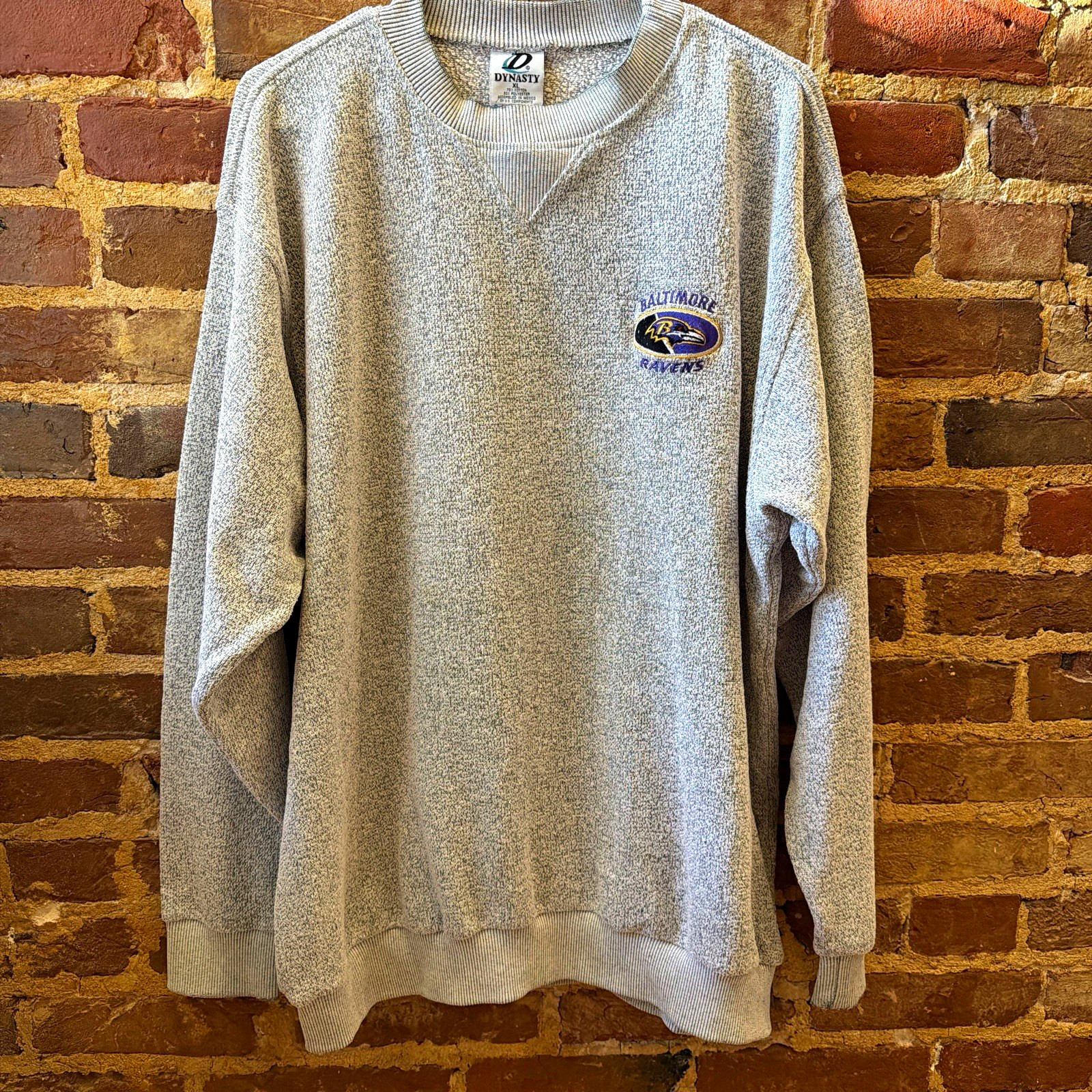 Vintage Baltimore Ravens NFL  Dynasty Sweatshirt Men's (Size XL)