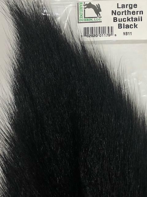 LARGE NORTHERN BUCKTAIL by HARELINE DUBBIN.  ALL COLORS. FLY TYING. DEER HAIR.