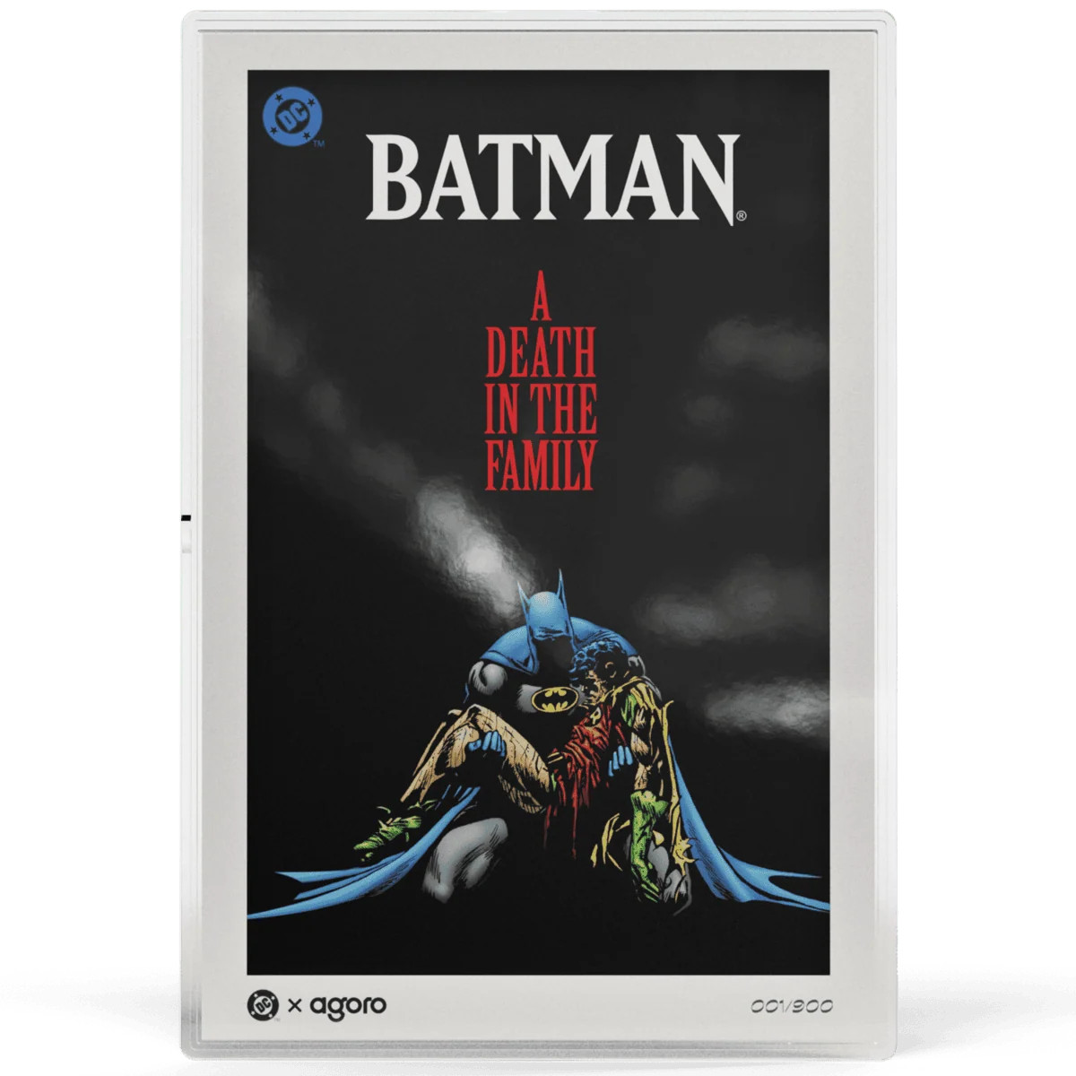 2026 Agoro DC Batman A Death in the Family 20g Silver Collectible Foil