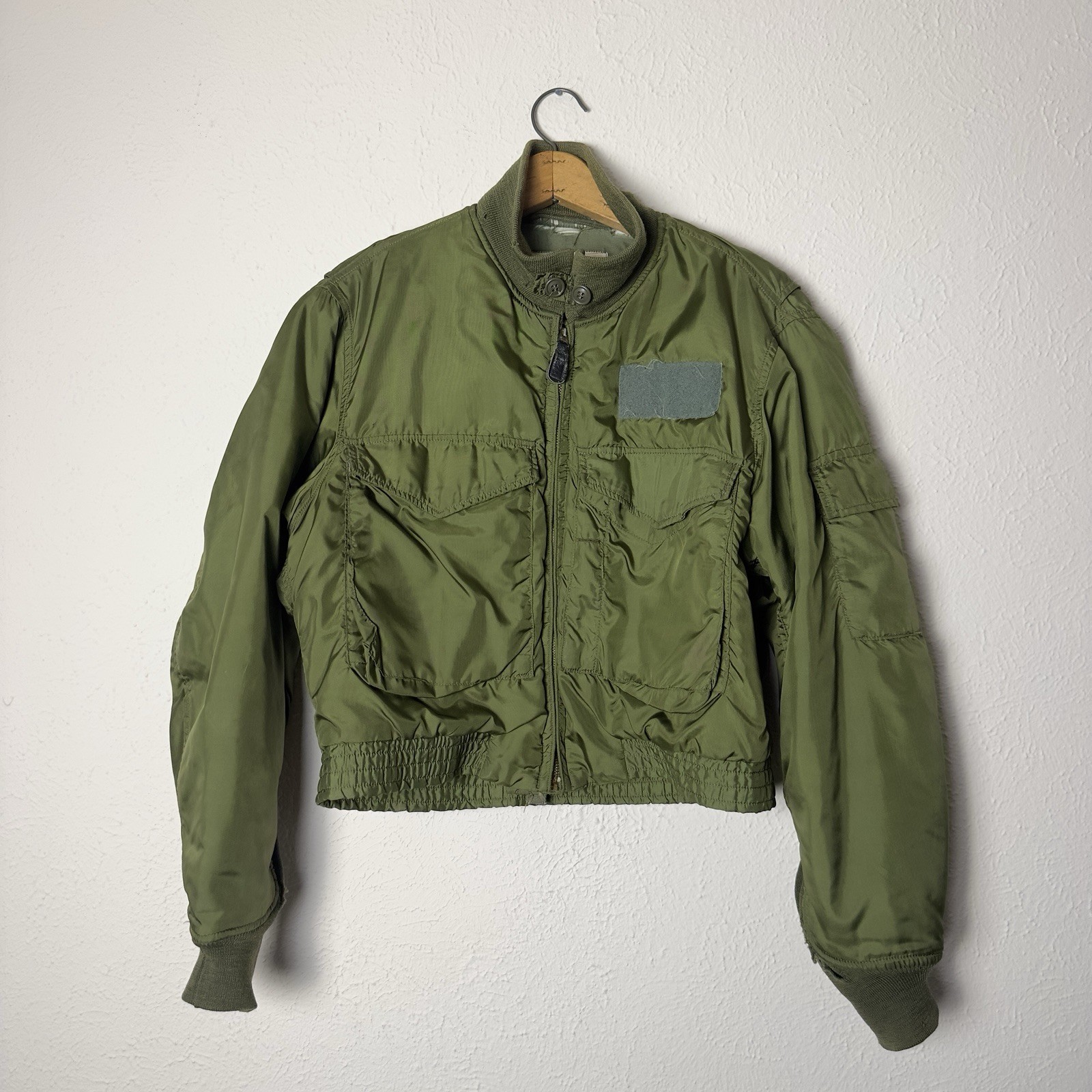 Vintage 60s USN Wep G8 Flight Bomber Jacket Size 38S USA Made