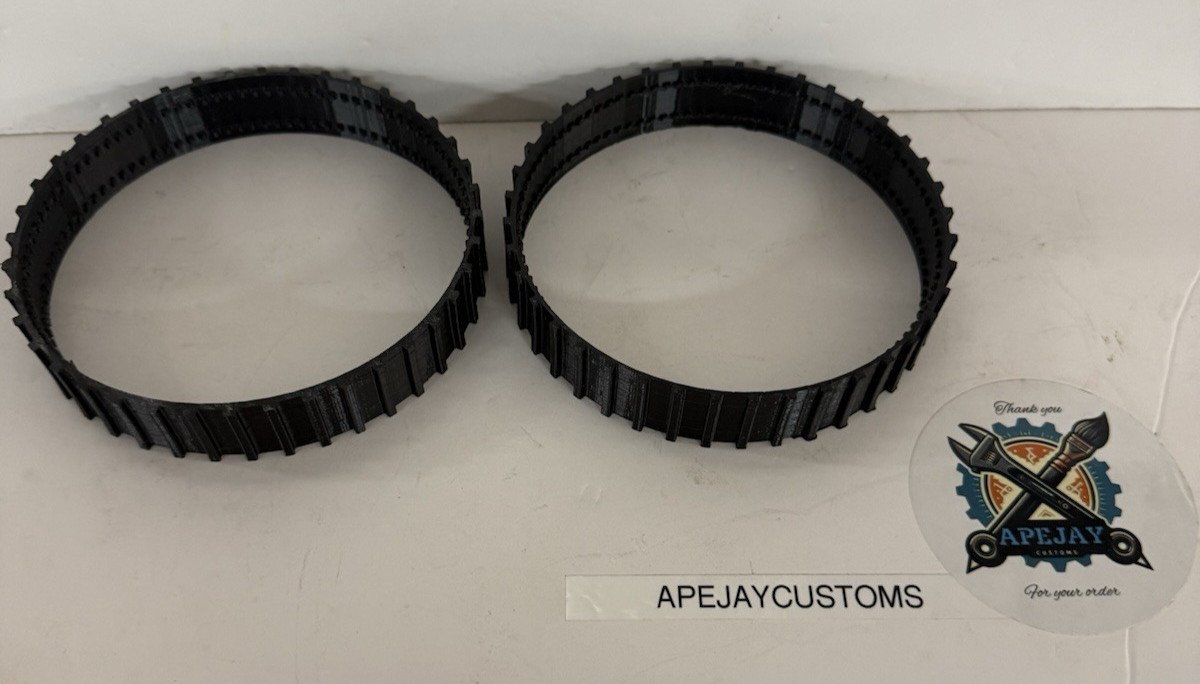 1 set of new black tracks for  ertl 1:16 John Deere 650 Crawler Dozer