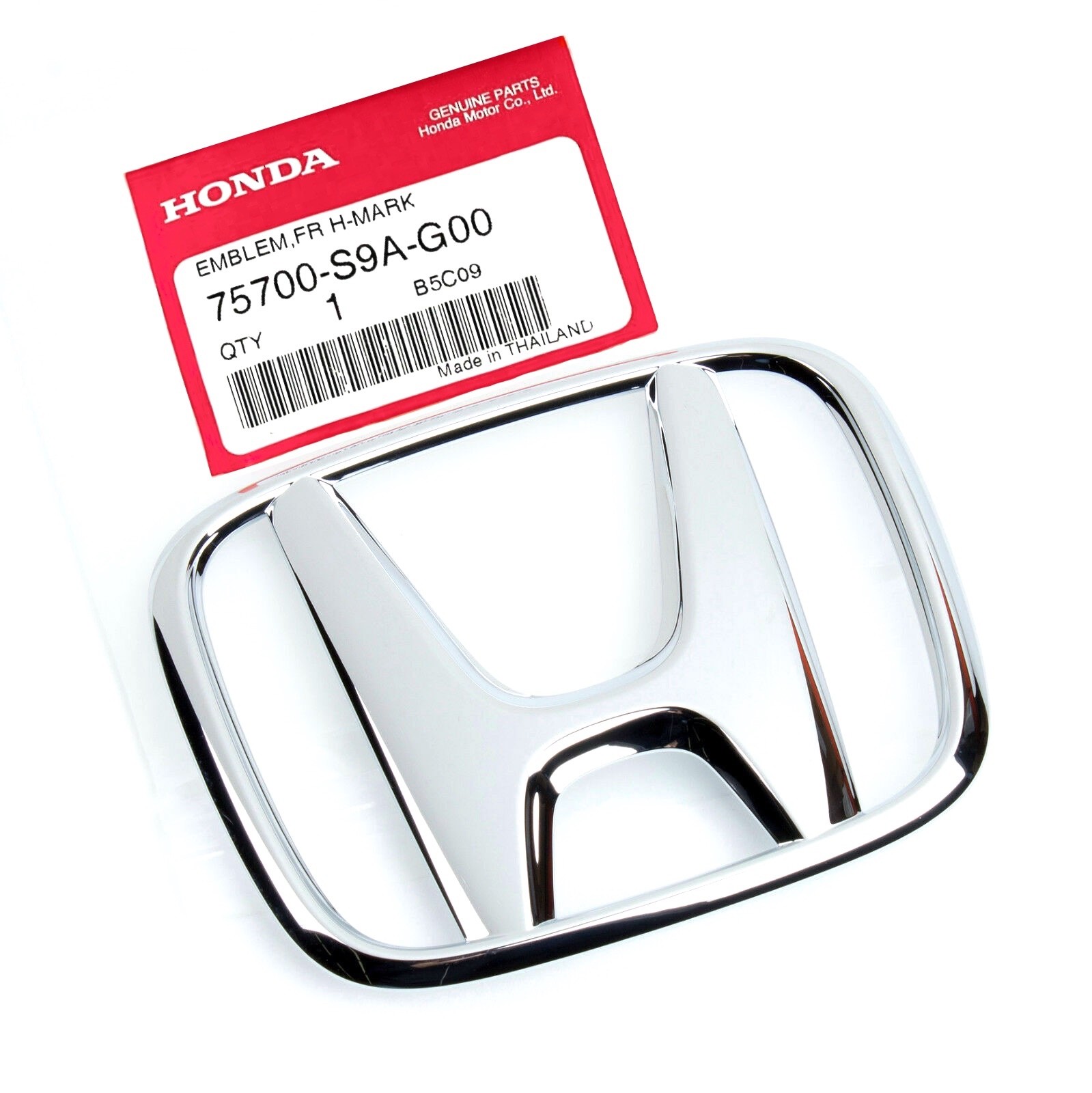 08-17 Honda Accord Emblem 09-11 Civic Front Grille 15-17 FiT H 10-11 CRV Logo 