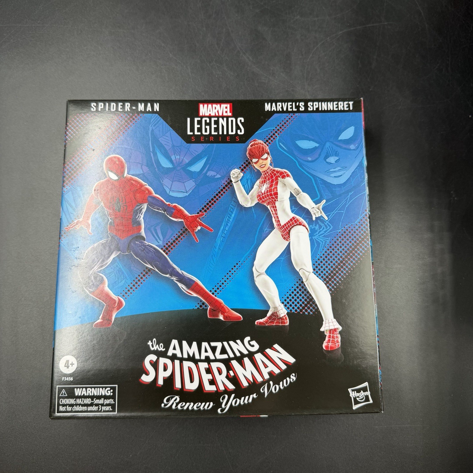 Marvel Legends The Amazing Spider-Man Renew Your Vows Spider-Man & Spinneret Marvel Legends The Amazing Spider-Man Renew Your Vows Spider-Man & Spinneret