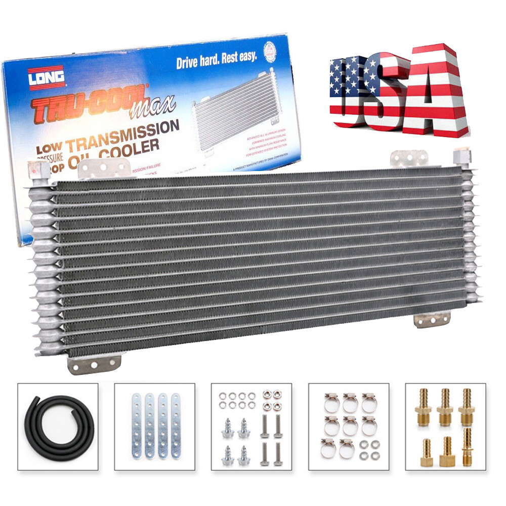 Tru/Cool Max 40,000 GVW Heavy Duty Transmission Performance Oil-Cooler 47391 Tru/Cool Max 40,000 GVW Heavy Duty Transmission Performance Oil-Cooler 47391