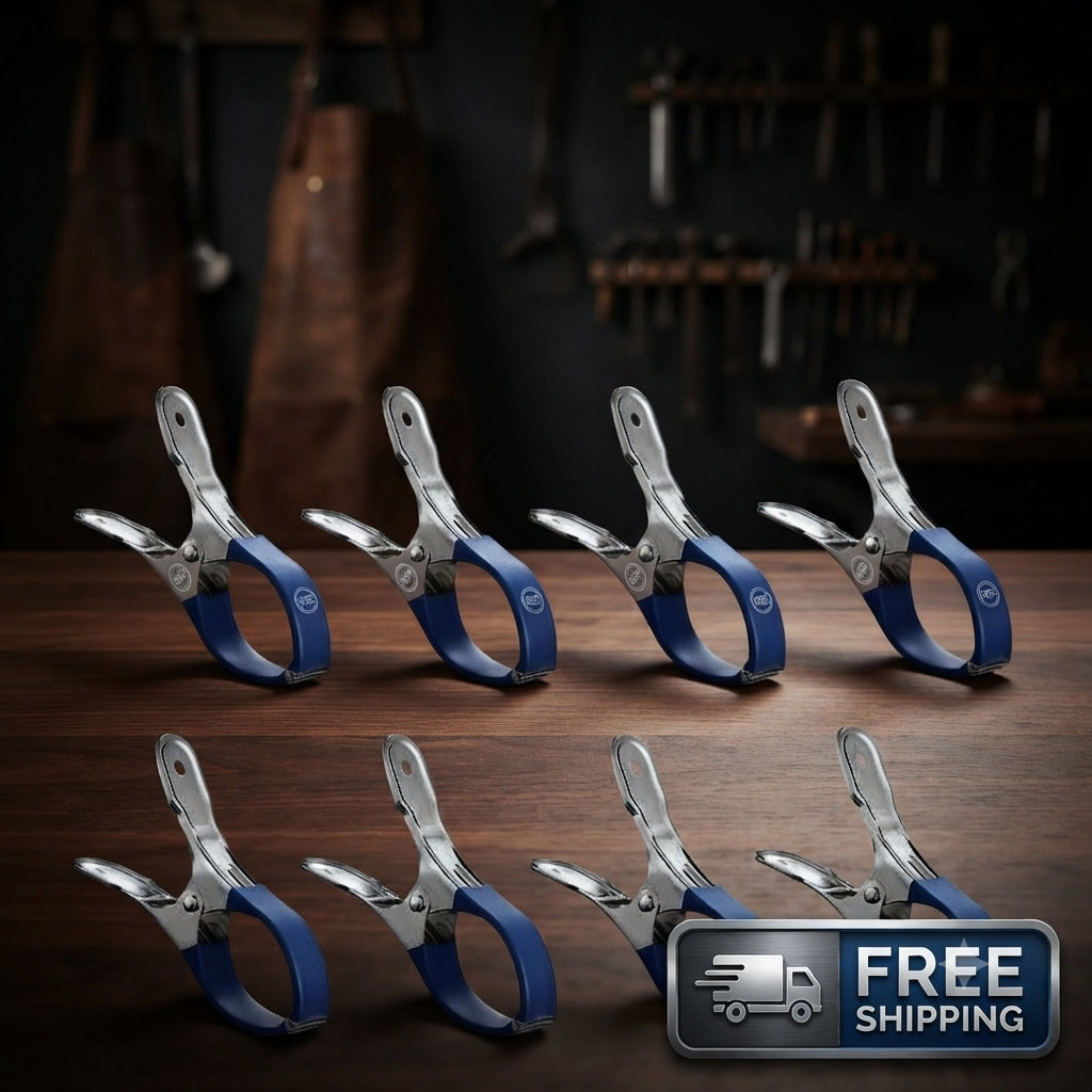 Heavy Duty Pool Cover Clips Stainless Steel with Plastic Handles 6PCS/12PCS