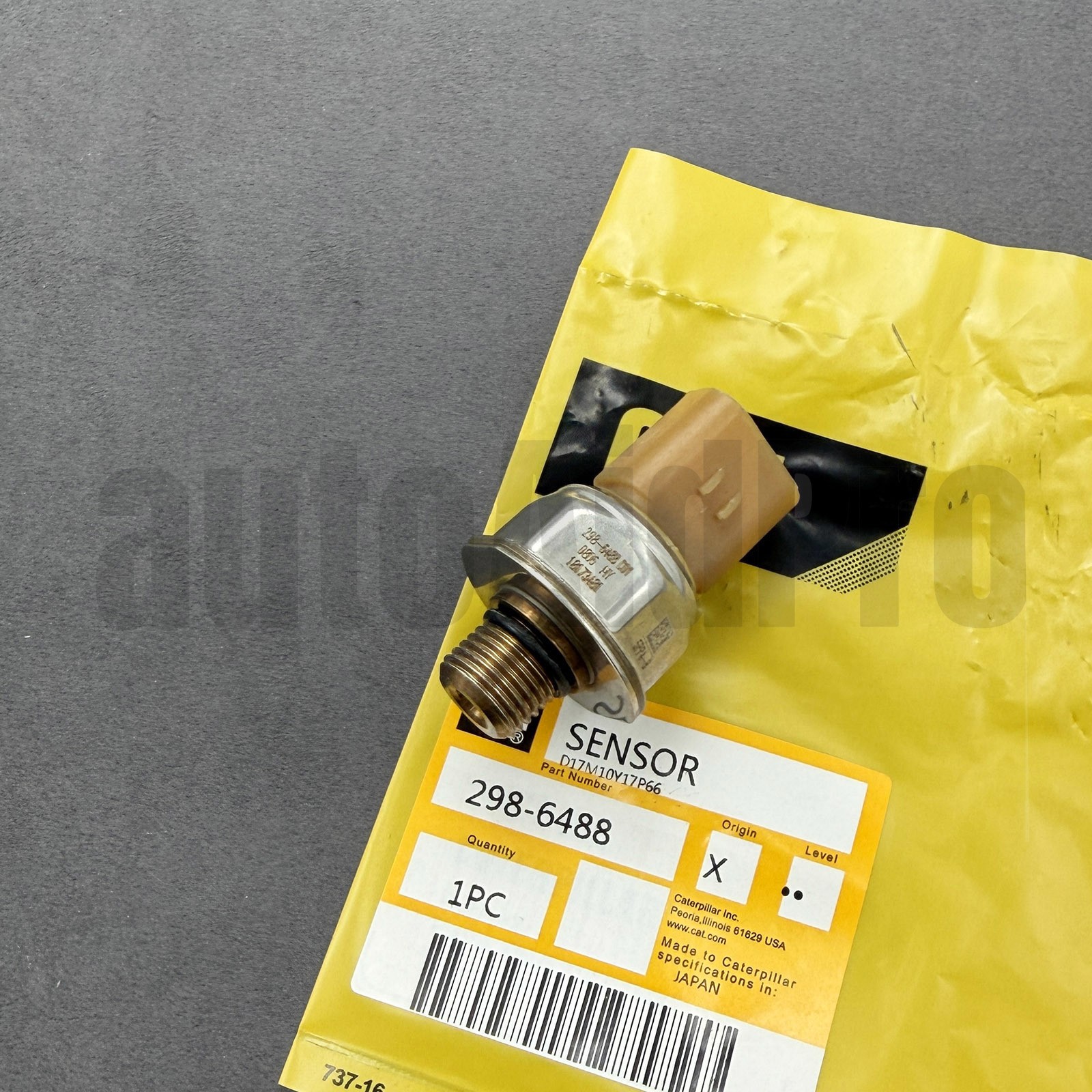 New 298-6488 Pressure Sensor 2986488 for CAT C13 C15 824K 