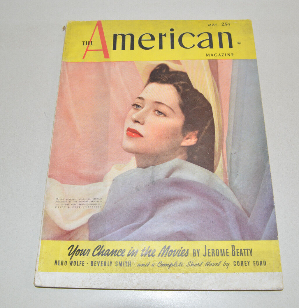 Vintage 1938 The American Magazine May Complete Nice Advertising Antique