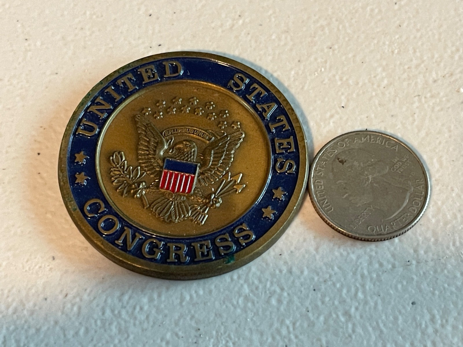 Challenge coin United States Congress. House committee. Challenge coin United States Congress. House committee.