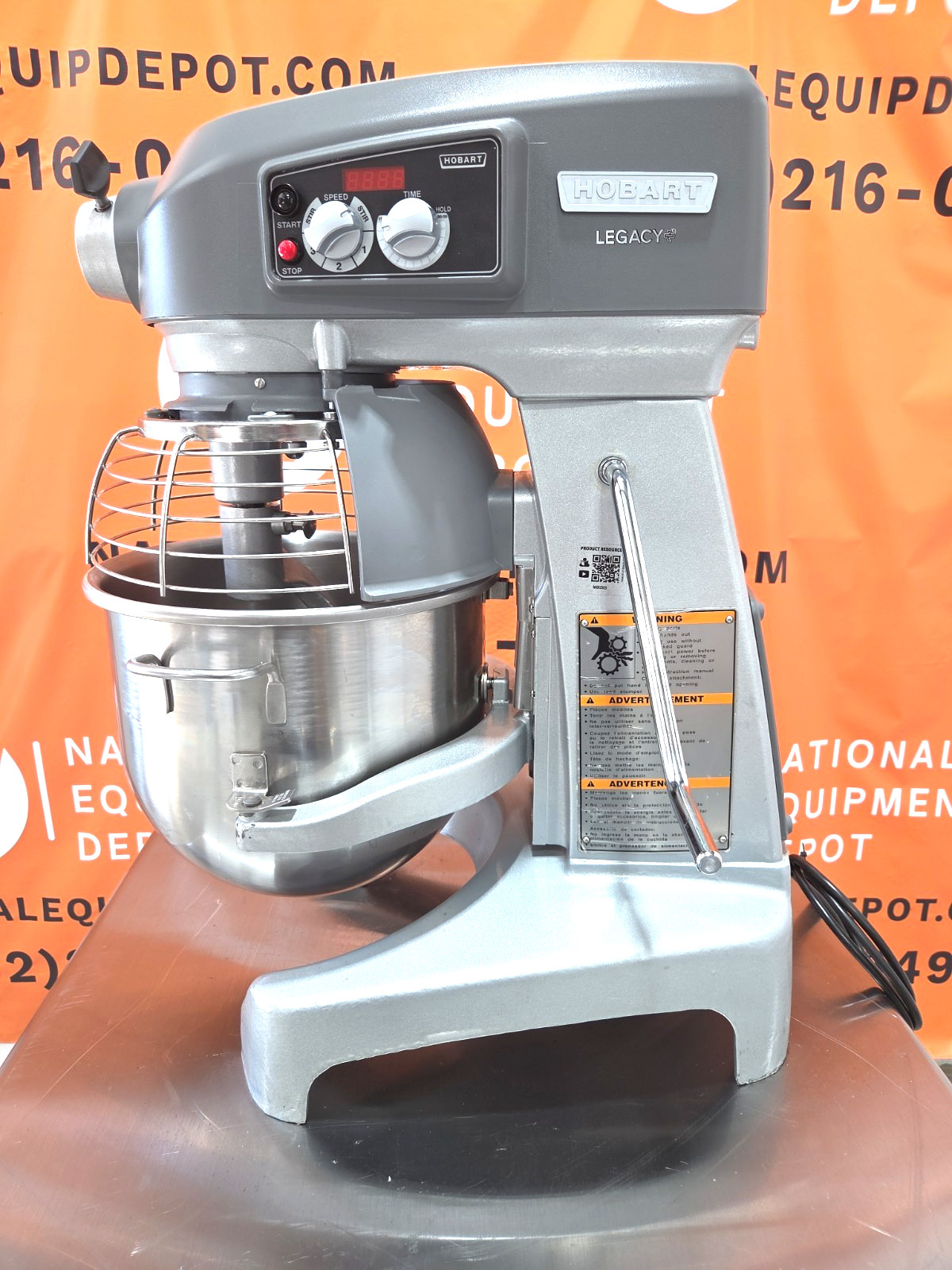 NEW 2023 HOBART HL200 20QT Mixer W/ Bowl, Hook, Paddle, Whip - Watch Video