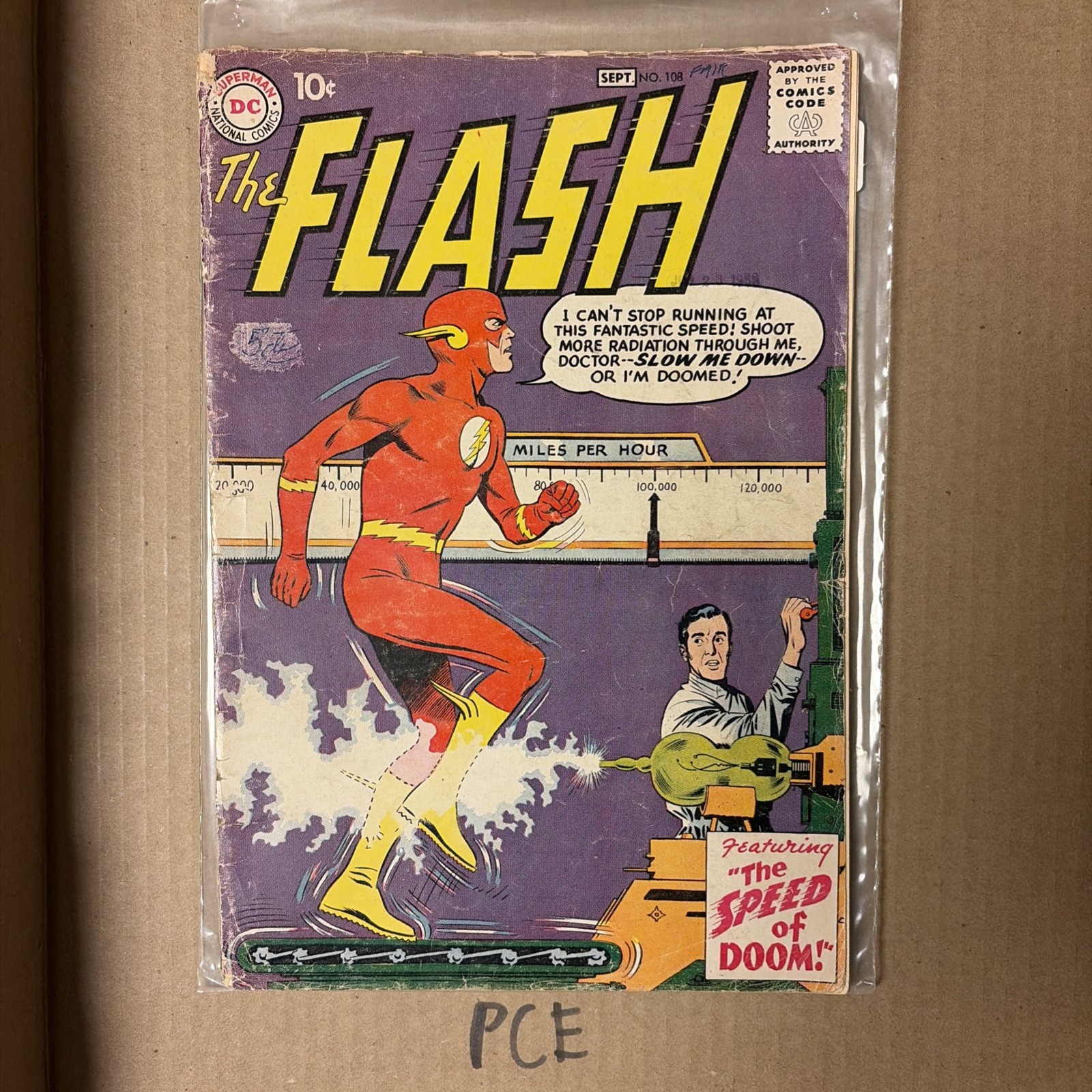 The Flash #108 (DC Comics Aug-Sept 1959) The Flash #108 (DC Comics Aug-Sept 1959)