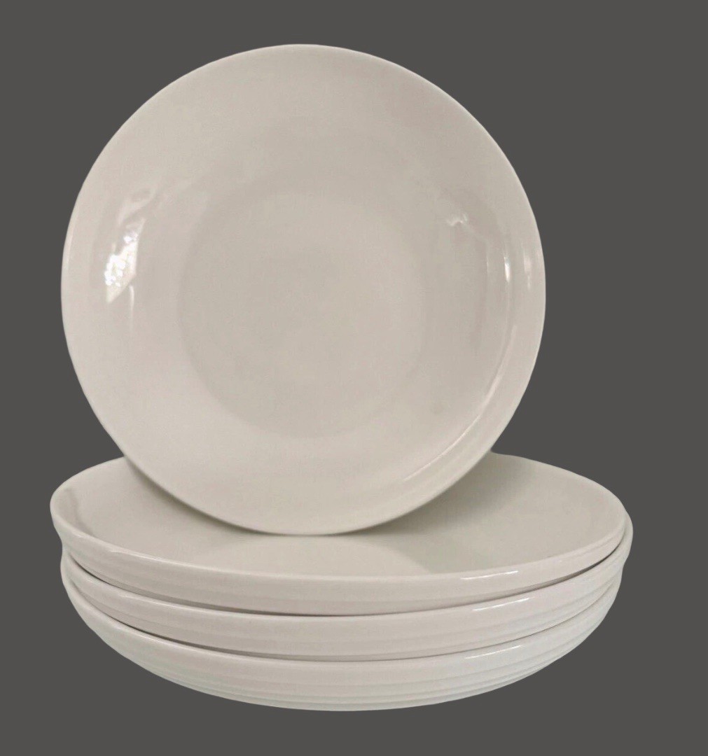 New Mikasa Ciara Set of 4 Pasta Bowls 8