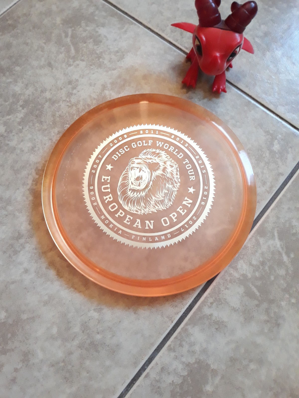 Discmania C-Line MD4 - Disc Golf World Tour European Open Edition--RARE--EUC Discmania C-Line MD4 - Disc Golf World Tour European Open Edition--RARE--EUC