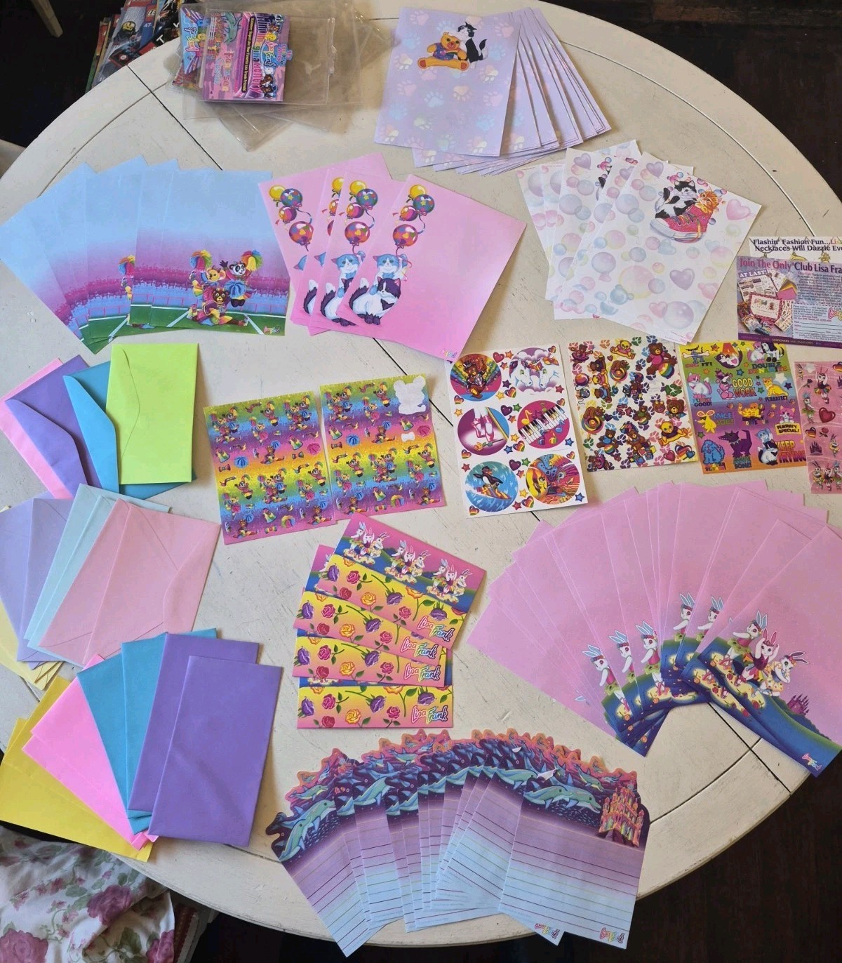 Vintage Lisa Frank Markie Stationary Set - Many Duplicates Huge Unused Lot Read Vintage Lisa Frank Markie Stationary Set - Many Duplicates Huge Unused Lot Read