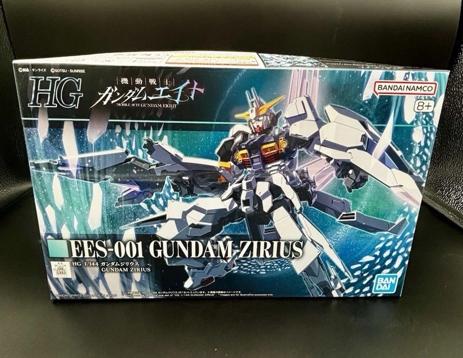 P-Bandai HG 1/144 EES-001 Gundam Zirius Mobile Suit Model Kit
