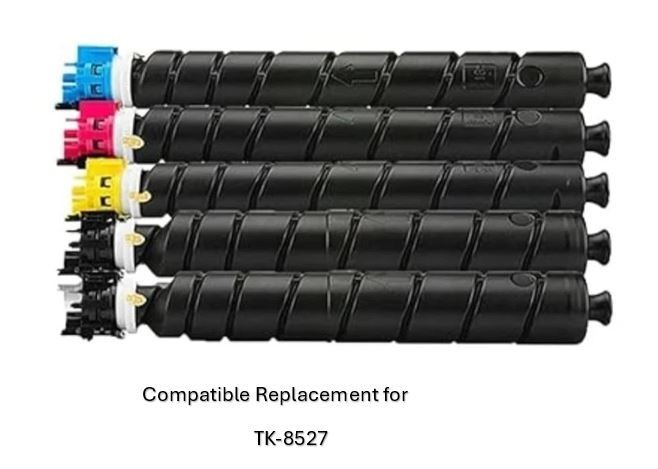 Compatible Kyocera TK-8527 Toner Set of four, TK8527C, TK8527K, TK8527M, TK8527Y Compatible Kyocera TK-8527 Toner Set of four, TK8527C, TK8527K, TK8527M, TK8527Y