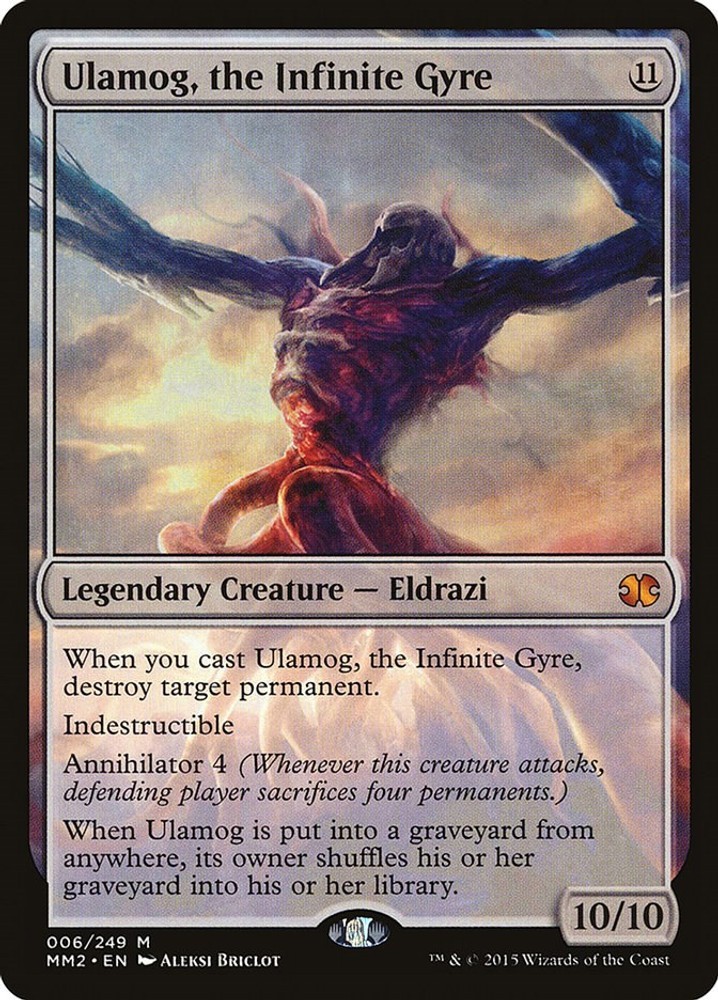 Ulamog, the Infinite Gyre - 6 - HP - Modern Masters 2015