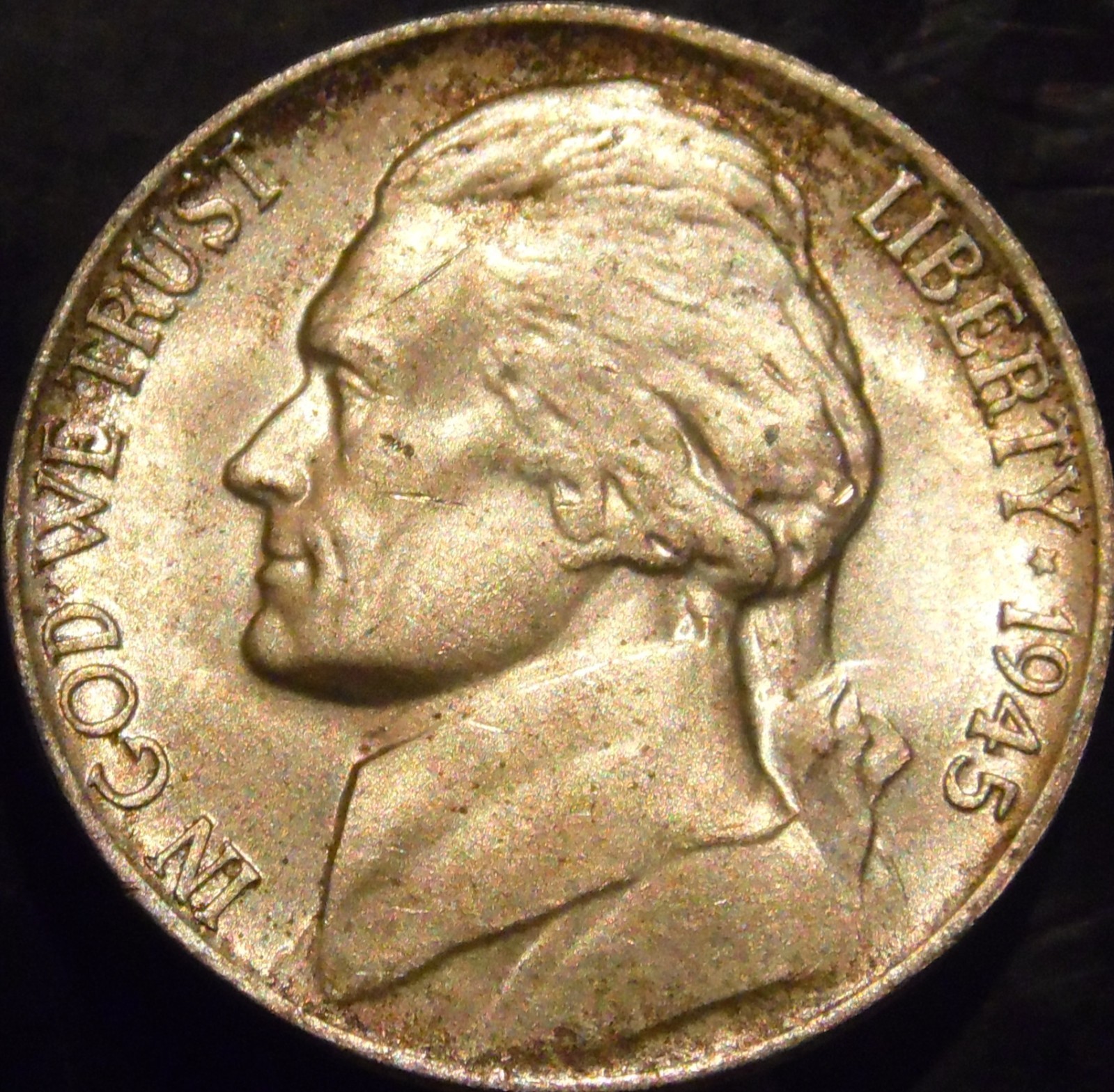 1945-P Jefferson Nickel Choice BU Uncirculated