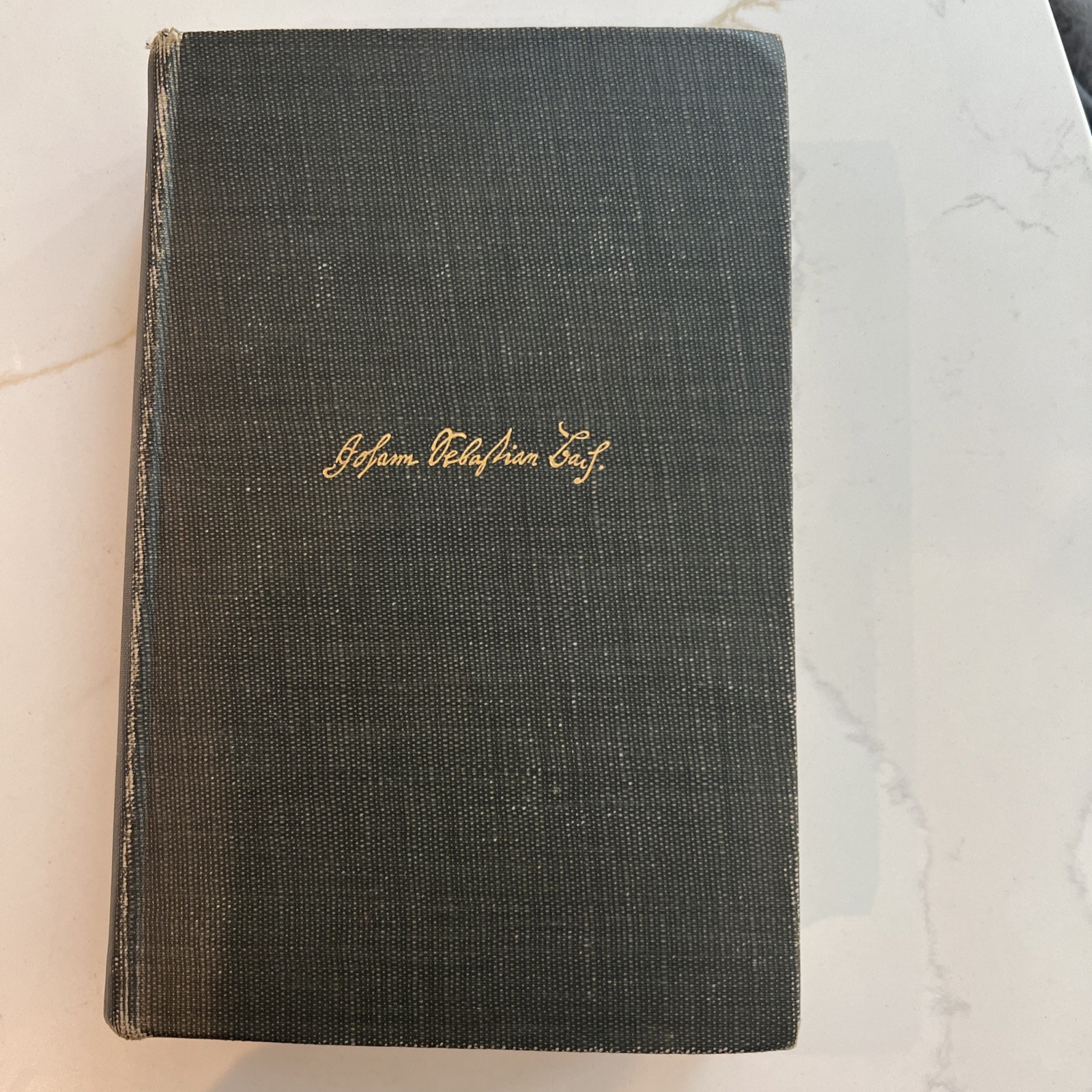 JOHANN SEBASTIAN BACH - Hardback 1909 1st Ed - C H H Parry - G P Putnam\'s Sons