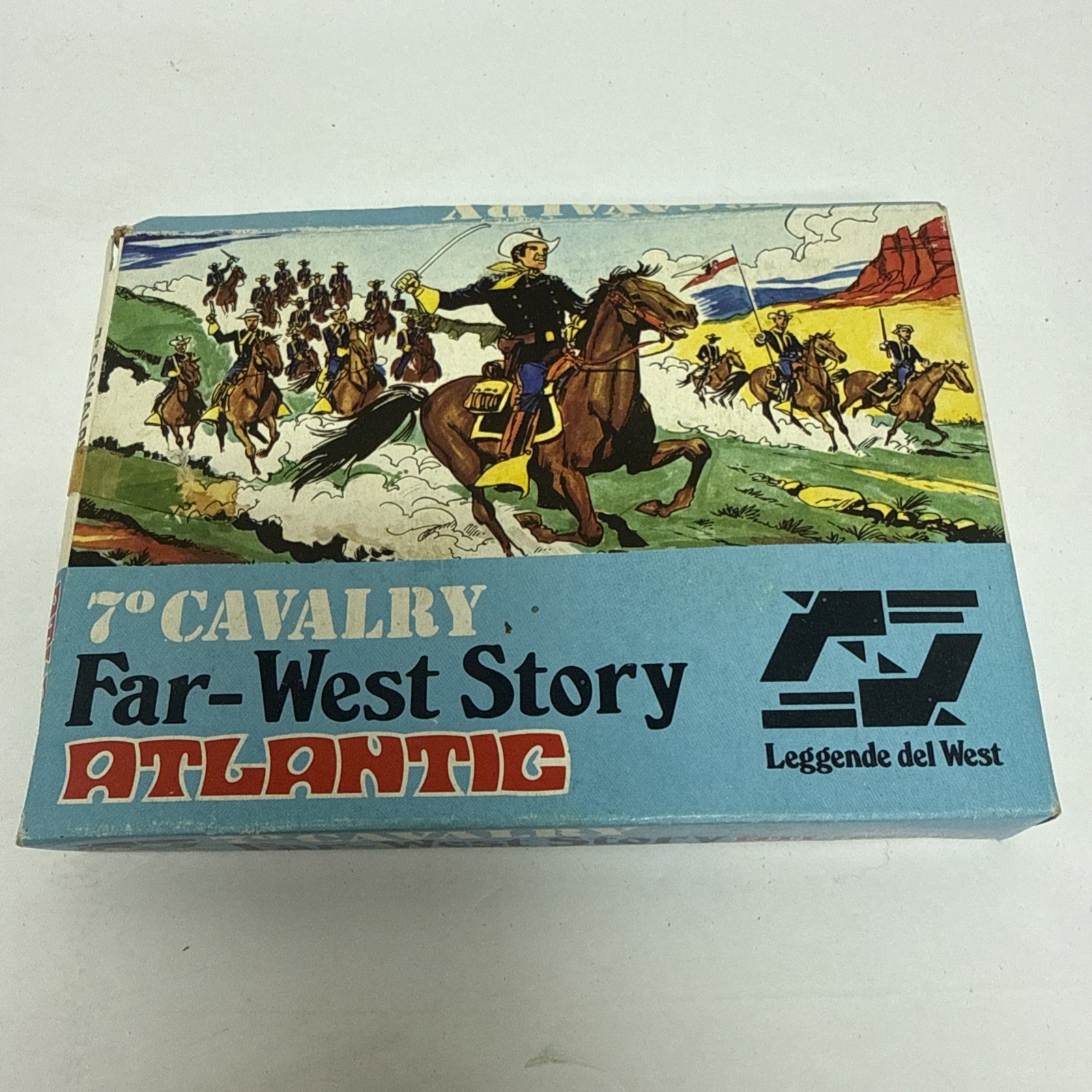 Atlantic 1:72 7Th Cavalry Figures #1004 Far West StoryNIB